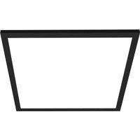 Lindby Lamin LED panel square black 29,5 cm