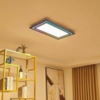 Lucande Leicy LED ceiling 80 cm RGB colour flow