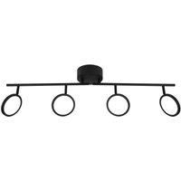Lindby Manel LED spot plastic iron 4-bulb