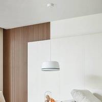 Lucande Faelinor LED pendant light white 17cm