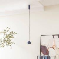 Lucande Faelinor LED pendant light sand blue 9cm
