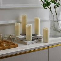 Lindby Candora LED candle set of 5 remote control