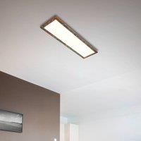 Lucande Aurinor LED panel gold-coloured 125 cm