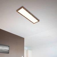 Lucande Aurinor LED panel copper 125 cm