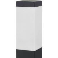 Lindby Honula pillar light, stainless steel