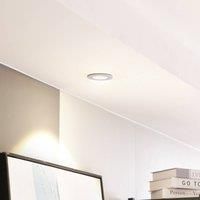 Arcchio Spotlight Recessed /'Lirin/' dimmable (Modern) in White Made of Aluminium for e.g. Living Room & Dining Room (1 Light Source,) from high-Voltage Spotlight, Spotlight, recessed Light, Ceiling