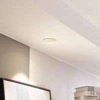 Arcchio Spotlight Recessed /'Niria/' dimmable (Modern) in White Made of Aluminium for e.g. Living Room & Dining Room (1 Light Source,) from high-Voltage Spotlight, Spotlight, recessed Light, Ceiling