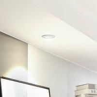 Arcchio Spotlight Recessed /'Lirin/' dimmable (Modern) in White Made of Aluminium for e.g. Living Room & Dining Room (1 Light Source,) from high-Voltage Spotlight, Spotlight, recessed Light, Ceiling