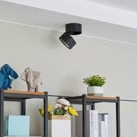 Lindby Thorid downlight, black, set of 2