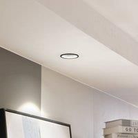 Arcchio Spotlight Recessed /'Niria/' dimmable (Modern) in Black Made of Aluminium for e.g. Living Room & Dining Room (1 Light Source,) from high-Voltage Spotlight, Spotlight, recessed Light, Ceiling