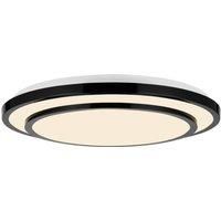 Lindby LED Ceiling Light /'Duala/' dimmable in Black for e.g. Living Room & Dining Room (1 Light Source,) from Ceiling lamp, lamp