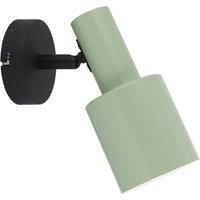 Lindby wall spotlight Ovelia, green/black