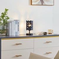Lucande Aeloria table lamp, black, iron