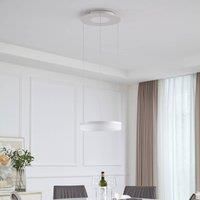 Lucande /'Squillo/' dimmable (Modern) in White for e.g. Living Room & Dining Room (1 Light Source,) from