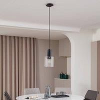 Lucande Eirian pendant light glass, 1-bulb