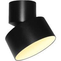 Lindby Nivoria LED spotlight, pivotable, black