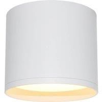 Lindby Nivoria LED spotlight, 12 cm, sand white