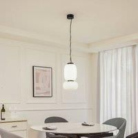 Lucande Ceiling Light /'Lucya/' dimmable (Scandinavian) in White Made of Glass for e.g. Living Room & Dining Room (1 Light Source,) from Pendant Lighting, lamp, Hanging lamp, lamp, Ceiling lamp