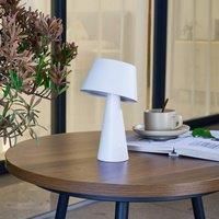 Lindby Lirinor LED table lamp, white, 4,000K