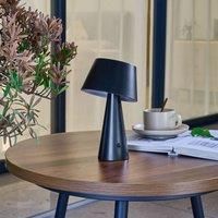 Lindby Lirinor LED table lamp, black, 4,000K