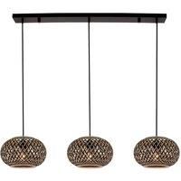Lindby Nerys pendant light, 3-bulb