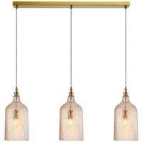 Lindby Ceiling Light /'Drakar/' dimmable (Vintage, Antique) in Cream Made of Glass for e.g. Living Room & Dining Room (3 Light Sources, E27) from Pendant Lighting, lamp, Hanging lamp, lamp, Ceiling