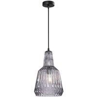 Lindby Ceiling Light /'Belarion/' dimmable (Vintage, Antique) in Silver Made of Glass for e.g. Living Room & Dining Room (1 Light Source, E27) from Pendant Lighting, lamp, Hanging lamp, lamp, Ceiling