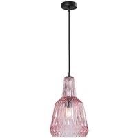 Lindby Ceiling Light /'Belarion/' dimmable (Vintage, Antique) in Pink Made of Glass for e.g. Living Room & Dining Room (1 Light Source, E27) from Pendant Lighting, lamp, Hanging lamp, lamp, Ceiling