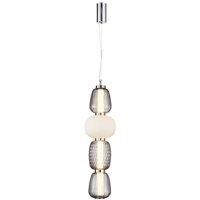 Lucande Ceiling Light /'Fedra/' (Young Lifestyle) in Silver Made of Glass for e.g. Kitchen from Pendant Lighting, lamp, Hanging lamp, lamp, Ceiling lamp, Hanging Light