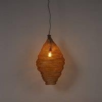 Lindby Ceiling Light /'Kaviya/' dimmable (Design) in Gold Made of Metal for e.g. Living Room & Dining Room (1 Light Source, E27) from Pendant Lighting, lamp, Hanging lamp, lamp, Ceiling lamp, Hanging