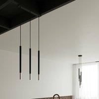 Euluna Thalassa pendant 3-bulb G9 black/chrome oblong