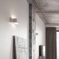 Euluna Elestren wall light, angular, white