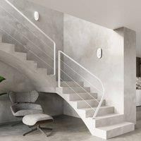 Euluna Faelan wall light with a panel, white