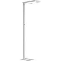 Arcchio LED floor lamp Timon, 54W, silver, height 195 cm