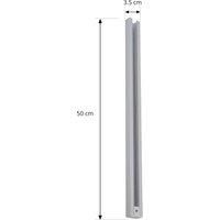 Lindby track system Linaro, 50 cm, white, single-circuit track lighting