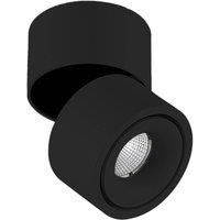 Arcchio LED downlight Rotari, 8.9W, 1-bulb, black