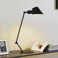Lindby Corali table lamp, black, metal, height 64cm