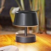 Lindby LED Nalani (with touch dimmer) (modern) in black from other metal, including touch bulb