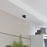 Lindby LED recessed light Eldrin, black, light points,13.1cm