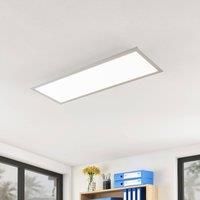 Arcchio Lyndra LED Ceiling Light (LED Panel) in Aluminium Aluminium (1 Bulb) – Ceiling Light Living Room Light