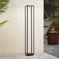 Lucande LED path light Thorvid, black, aluminium