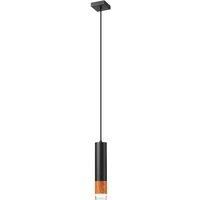 Envostar Fida pendant light, 1-bulb, black