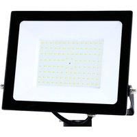 Prios LED outdoor spotlight Maikel, 100W, 8000lm, aluminium