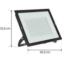 Prios LED outdoor spotlight Maikel, 200W, 16000lm, aluminium