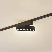 Lindby LED Lumaro (Modern) in Black (6 Bulbs) Living Room Light