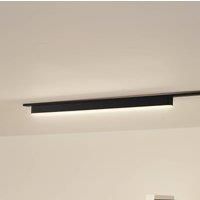 Lindby LED strip 48 V Lumaro,black,20W,plastic,dimmable