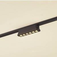 Lindby LED strip 48 V Lumaro,black,6 points,2,5cm,dimmable