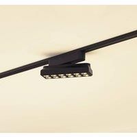Lindby LED Lumaro (Modern) in Black (12 Bulbs) Living Room Light