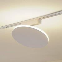 Lindby LED track light Lumaro, white, aluminium, 48V, dimmable