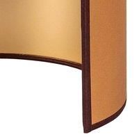 Envostar wall lamp Idun brown height 24 cm natural material vegan